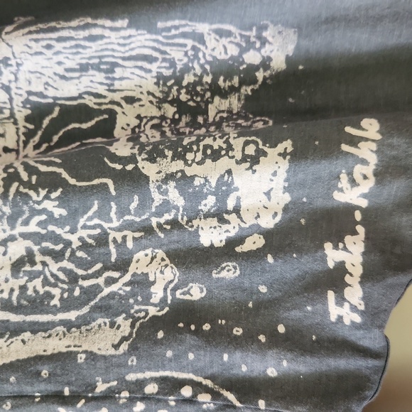 Magnolia Pearl Frida Kahlo Tears Jumper Ozzy Tank 210 Cotton Jersey Romper Gray - Picture 4 of 17